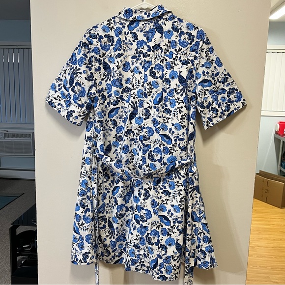 Kate Spade  Peacock Print T Shirt Dress - Picture 4 of 9